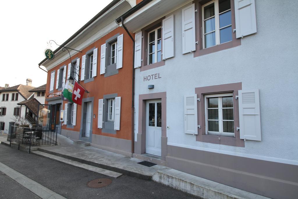 La Clef D'Or Auberge Communale Bursinel Exterior photo